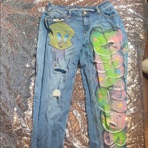 Custom jeans